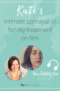Podcast 43 - Kate's intimate portrayal of fertility treatment in short film - Visit 57