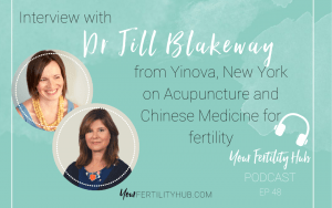 Podcast episode 48 - Chinese Medicine and Acupuncture for fertility with Dr Jill Blakeway from Yinova