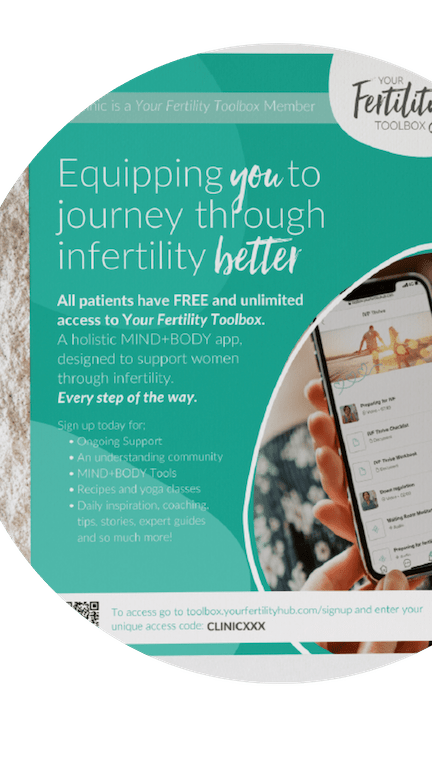 Your Fertility Toolbox - bespoke promotional materials